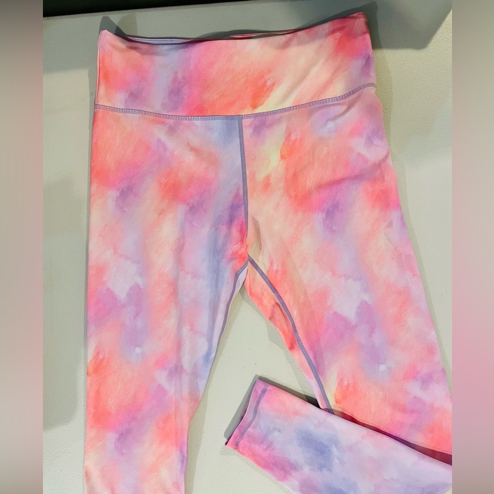 EUC ZYIA Sorbet Sunset Light N Tight Legging Women’s size